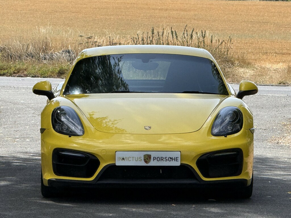 Porsche Cayman 3.4 981 Gts Yellow #2