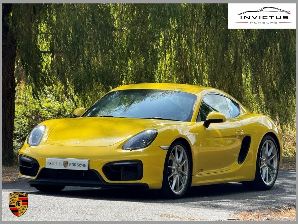 Porsche Cayman 3.4 981 Gts Yellow
