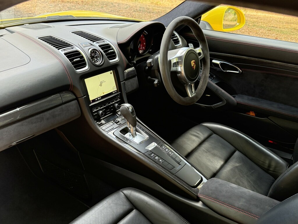 Porsche Cayman 3.4 981 Gts Yellow #4