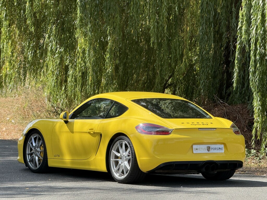 Porsche Cayman 3.4 981 Gts Yellow #3
