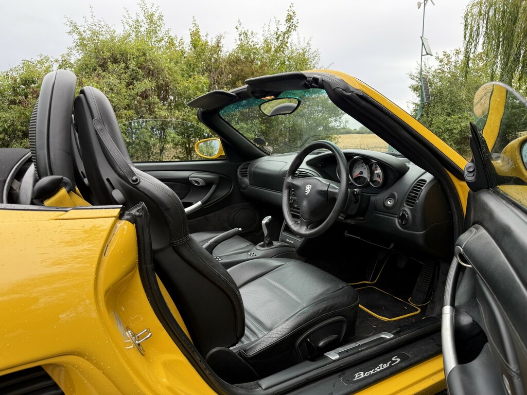 Porsche Boxster 3.2 986 S Yellow #4