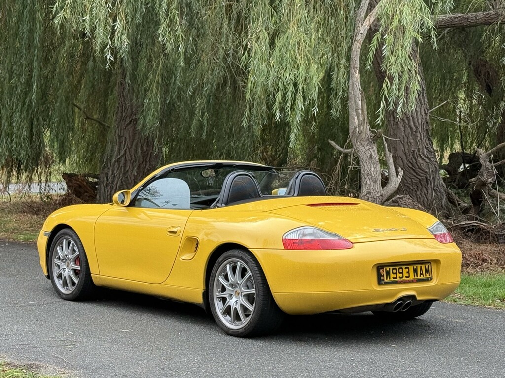 Porsche Boxster 3.2 986 S Yellow #2