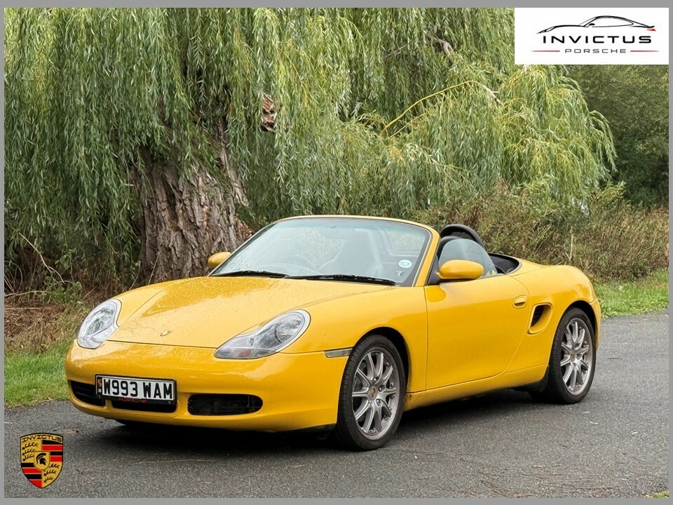 Porsche Boxster 3.2 986 S Yellow