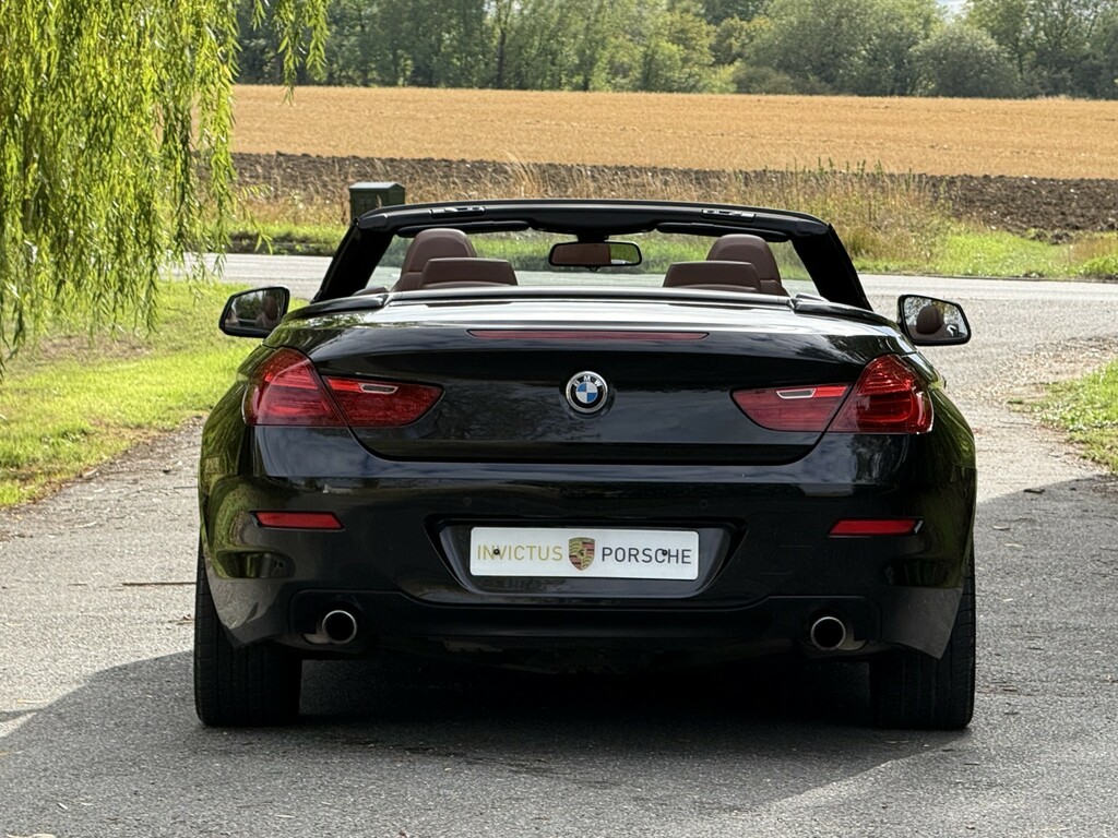 BMW 6 Series 3.0 640D Se Convertible Black #2