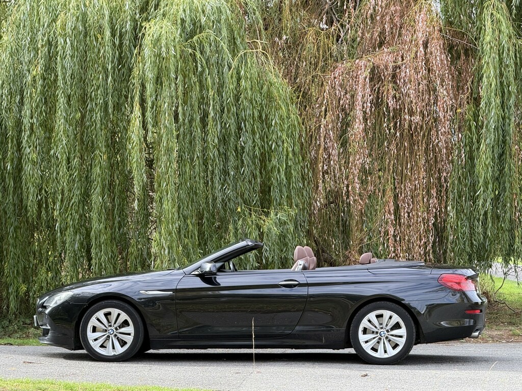 BMW 6 Series 3.0 640D Se Convertible Black #5