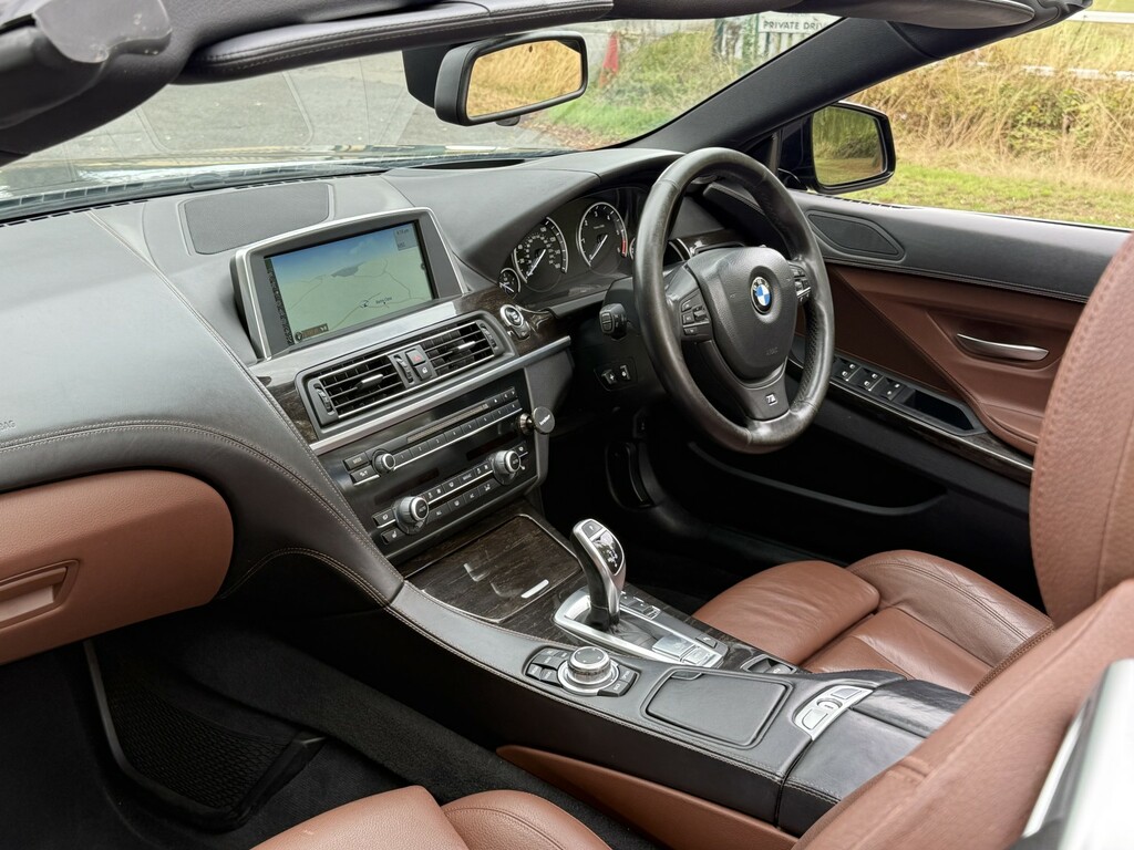 BMW 6 Series Convertible Blue #33