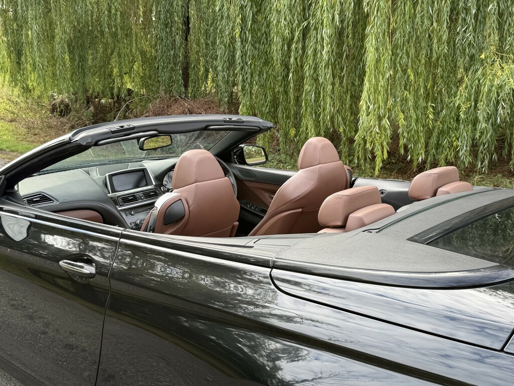 BMW 6 Series Convertible Blue #10