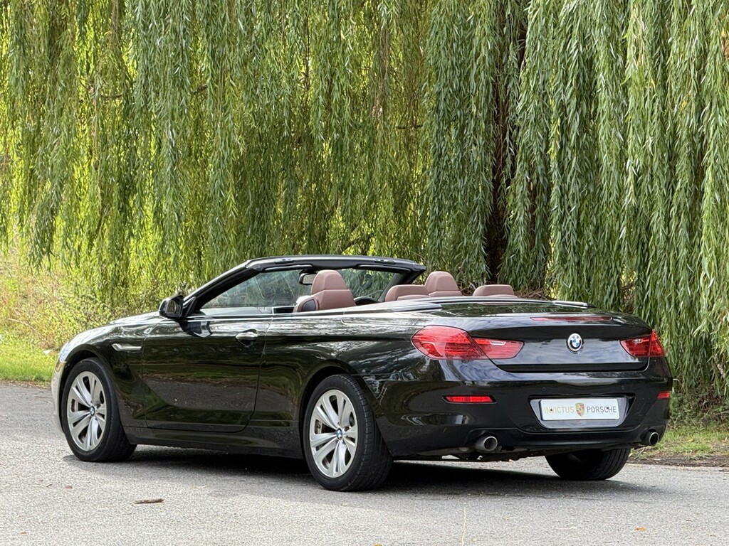 BMW 6 Series 3.0 640D Se Convertible Black #4