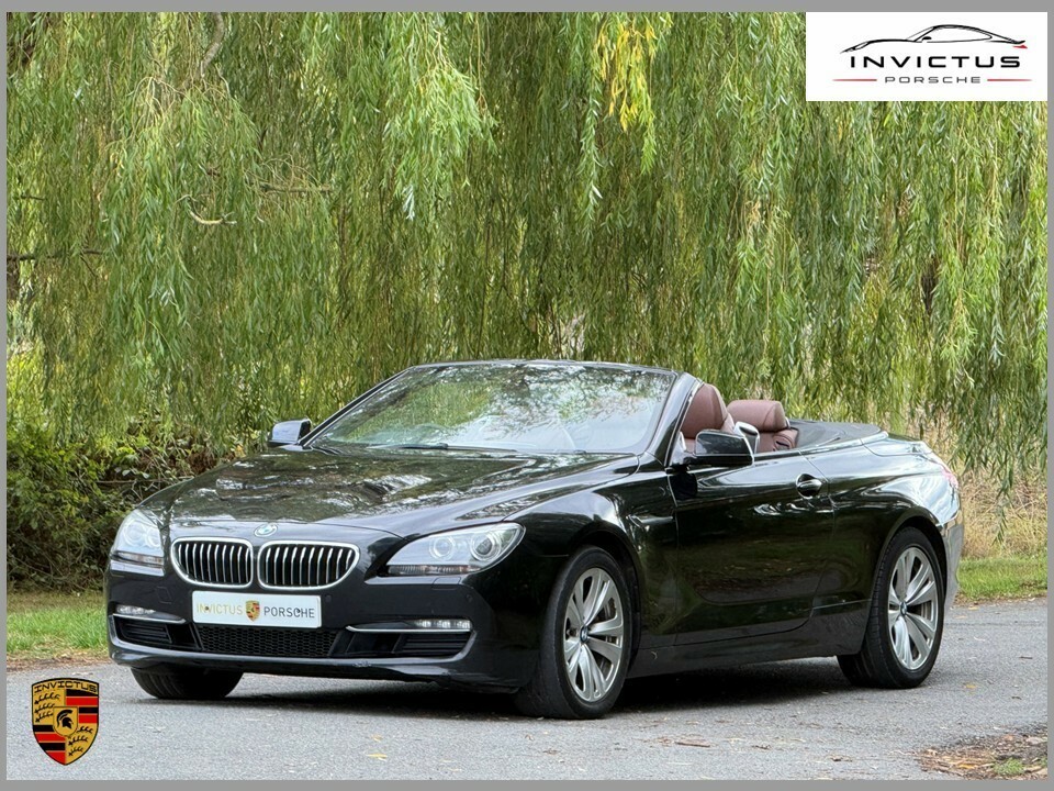 BMW 6 Series 3.0 640D Se Convertible Black
