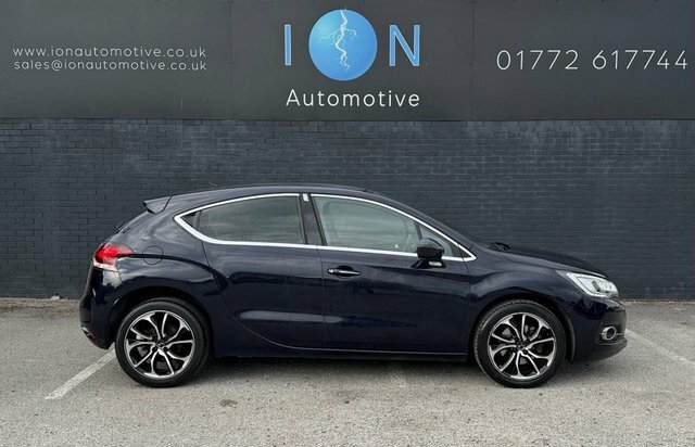 DS DS 4 1.6 Prestige Sat Nav Bluetooth Park Cam Sensors D Blue #2