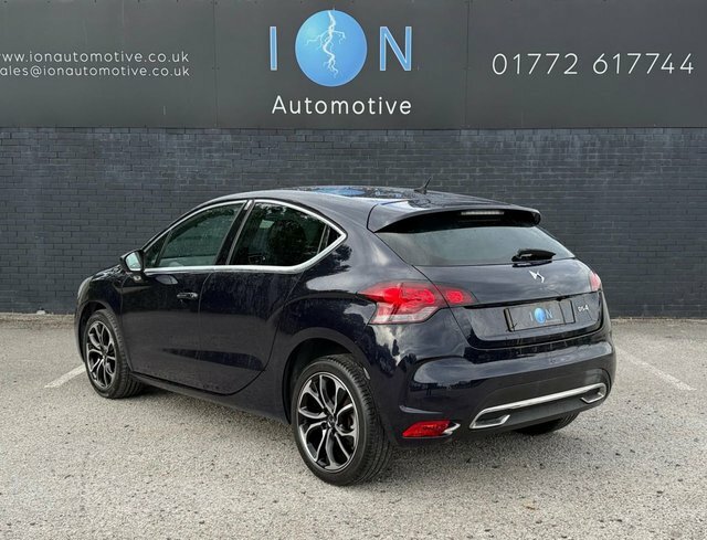 DS DS 4 1.6 Prestige Sat Nav Bluetooth Park Cam Sensors D Blue