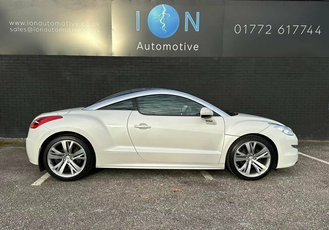 Peugeot RCZ 1.6 Thp Gt Coupe Pearl White Park Sensors Bluetoo White #2