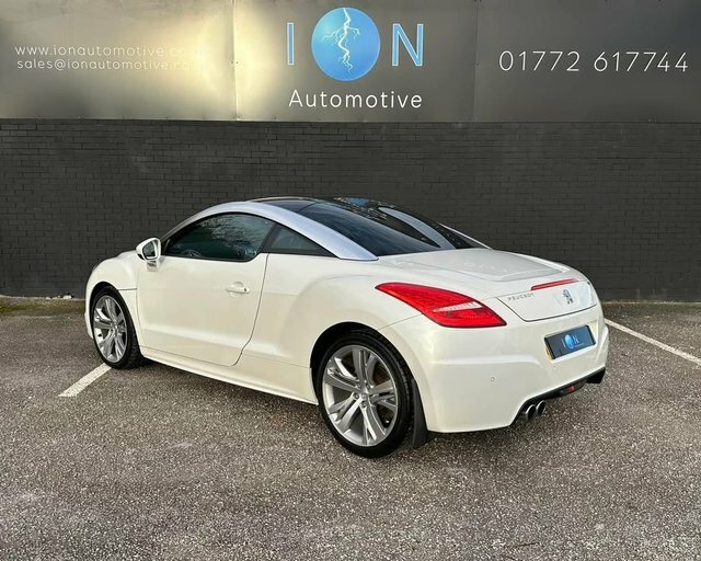 Peugeot RCZ 1.6 Thp Gt Coupe Pearl White Park Sensors Bluetoo White