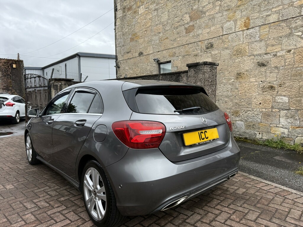 Mercedes-Benz A Class Hatchback 2.1 A200d Sport 2017 HX17SZN Grey #2