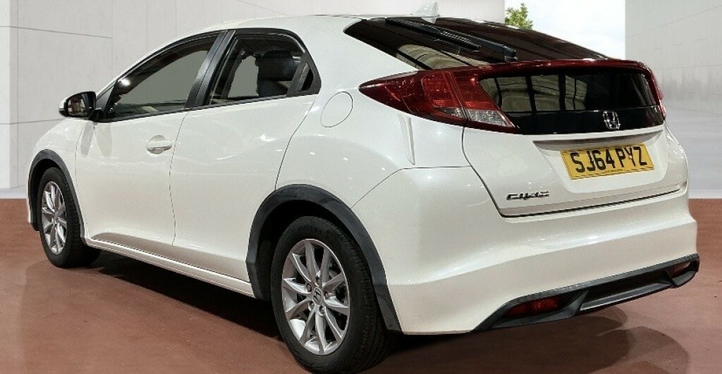 Honda Civic 1.4 I-vtec S White #6