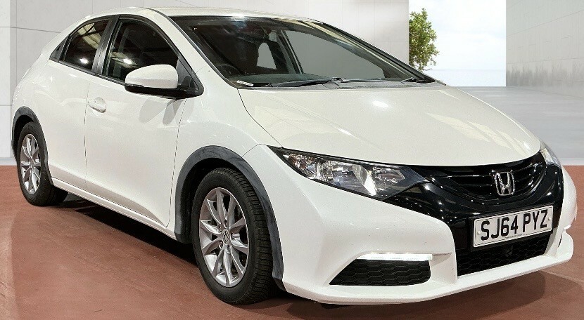 Honda Civic 1.4 I-vtec S White #4