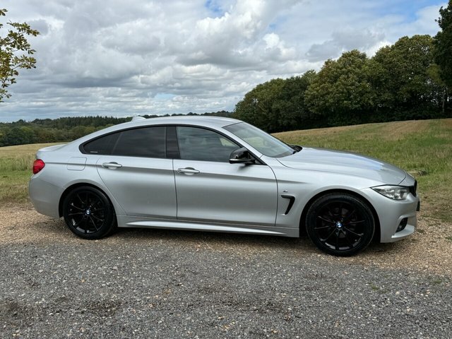 BMW 4 Series Gran Coupe 2.0 420D M Sport Hatchback Euro 6 Silver #3