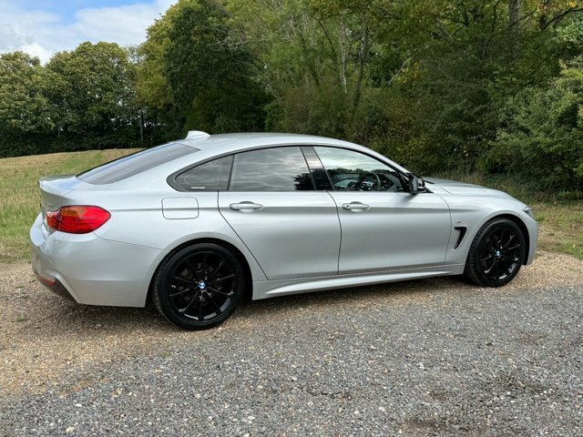 BMW 4 Series Gran Coupe 2.0 420D M Sport Hatchback Euro 6 Silver #6