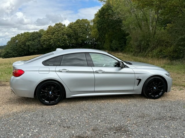BMW 4 Series Gran Coupe 2.0 420D M Sport Hatchback Euro 6 Silver #5