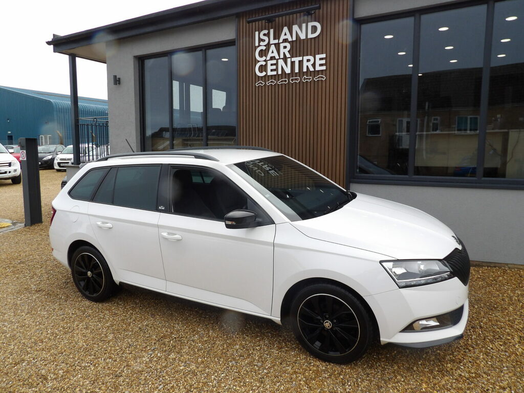 Skoda Fabia Estate 1.0 Tsi Monte Carlo White #3