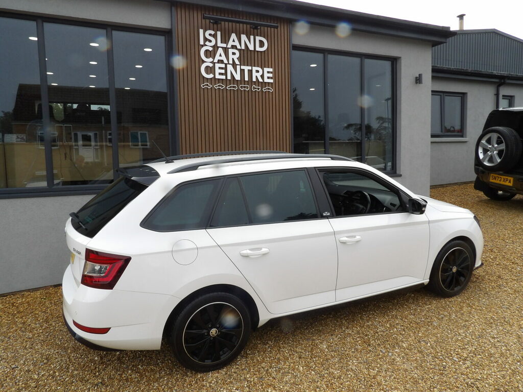Skoda Fabia Estate 1.0 Tsi Monte Carlo White #6