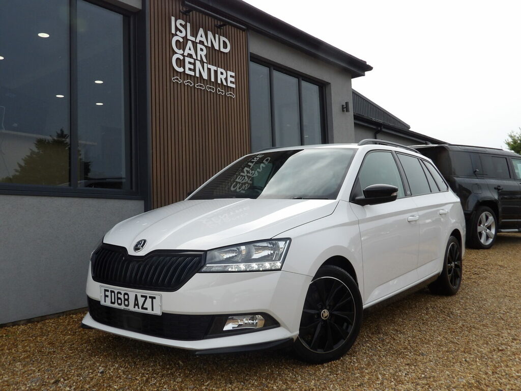 Skoda Fabia Estate 1.0 Tsi Monte Carlo White