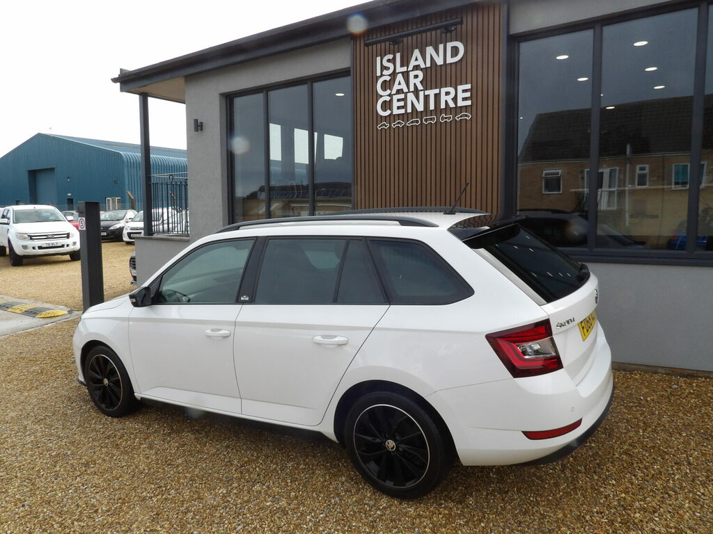 Skoda Fabia Estate 1.0 Tsi Monte Carlo White #4