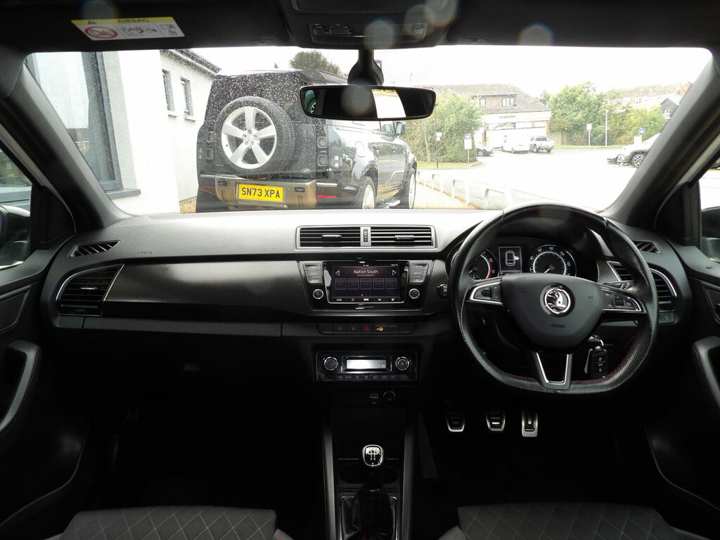 Skoda Fabia Red #10