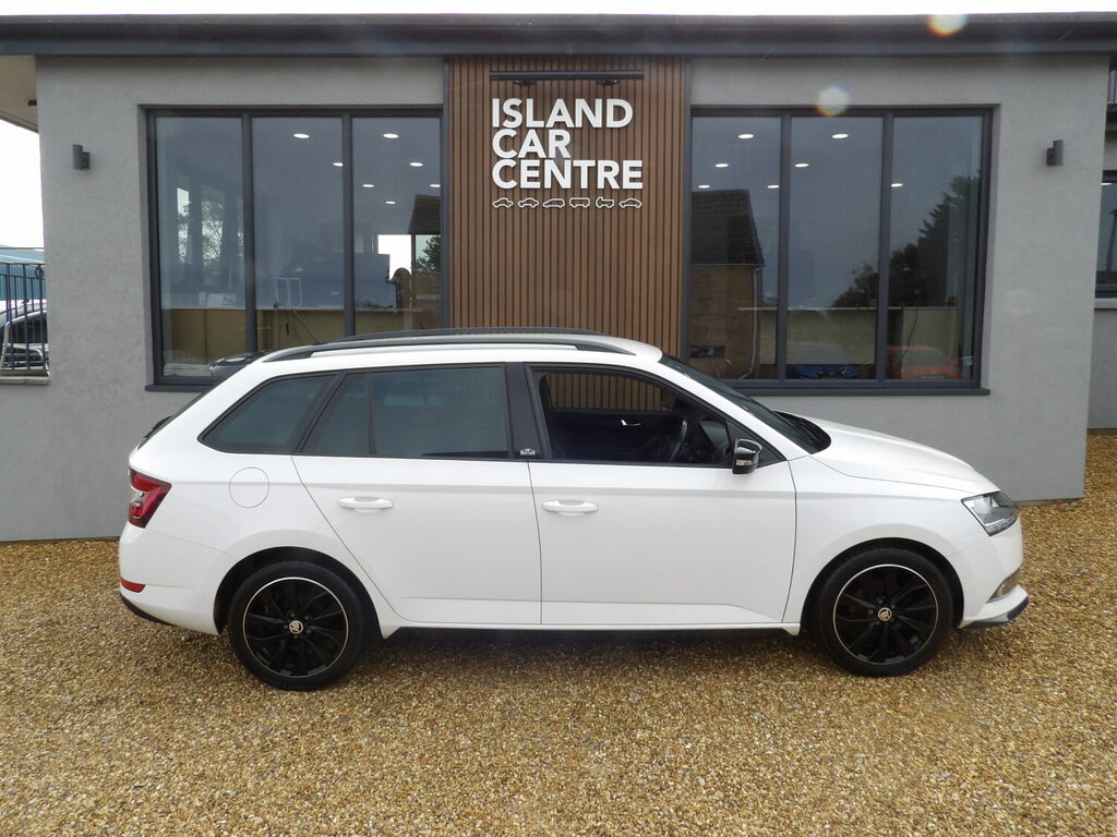 Skoda Fabia Estate 1.0 Tsi Monte Carlo White #2