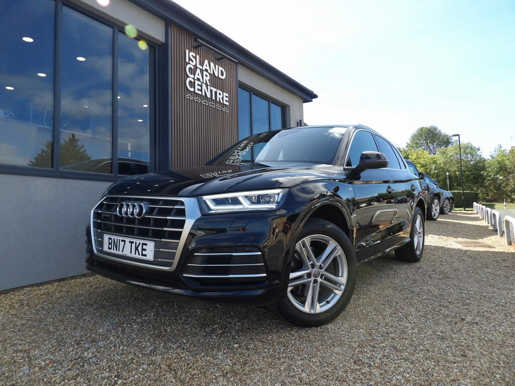 Audi Q5 Estate 2.0 Tdi Quattro S Line S Tronic Black
