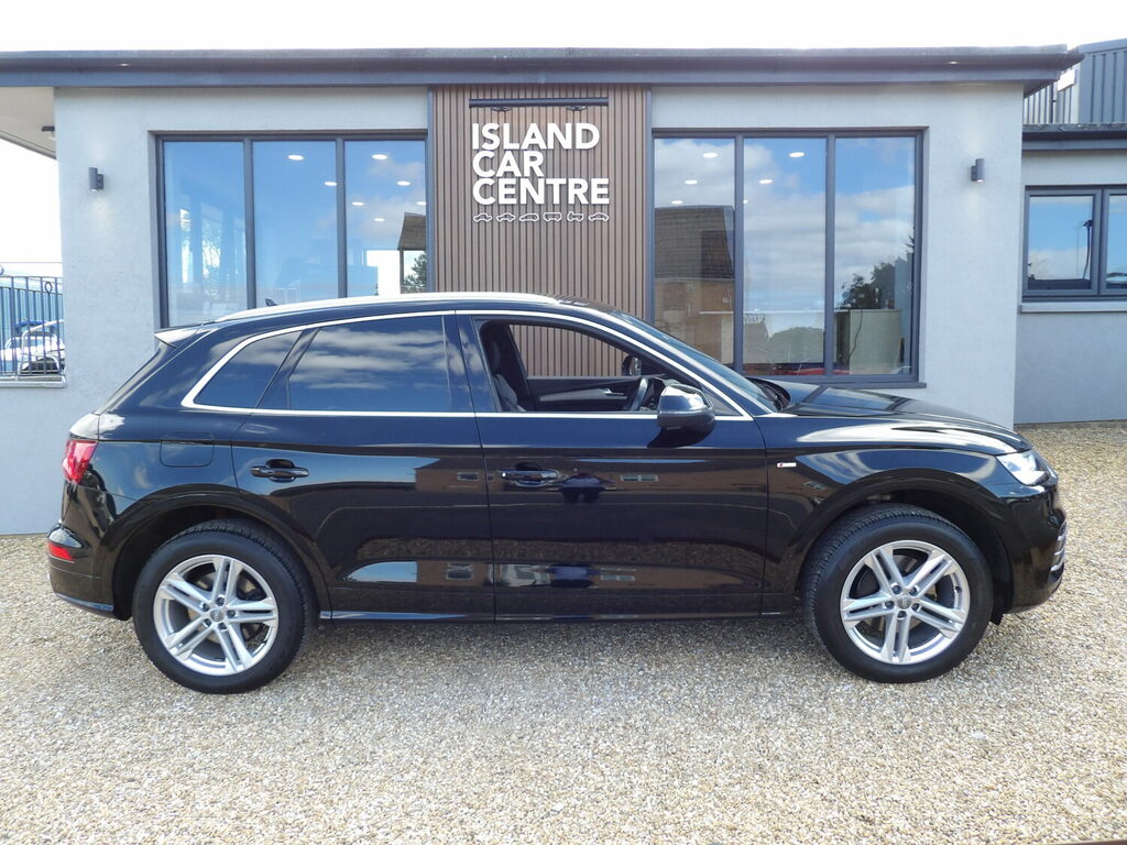Audi Q5 Estate 2.0 Tdi Quattro S Line S Tronic Black #2