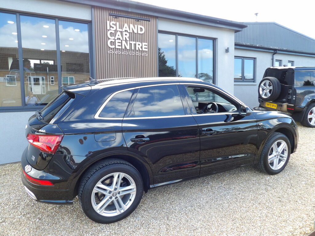 Audi Q5 Estate 2.0 Tdi Quattro S Line S Tronic Black #6