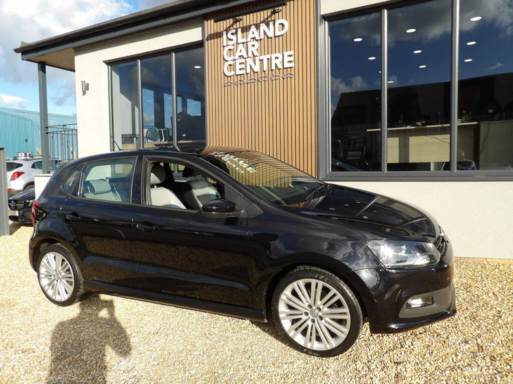 Volkswagen Polo Hatchback 1.4 Tsi Act Bluegt 150 Bhp 20 Ro Black #3