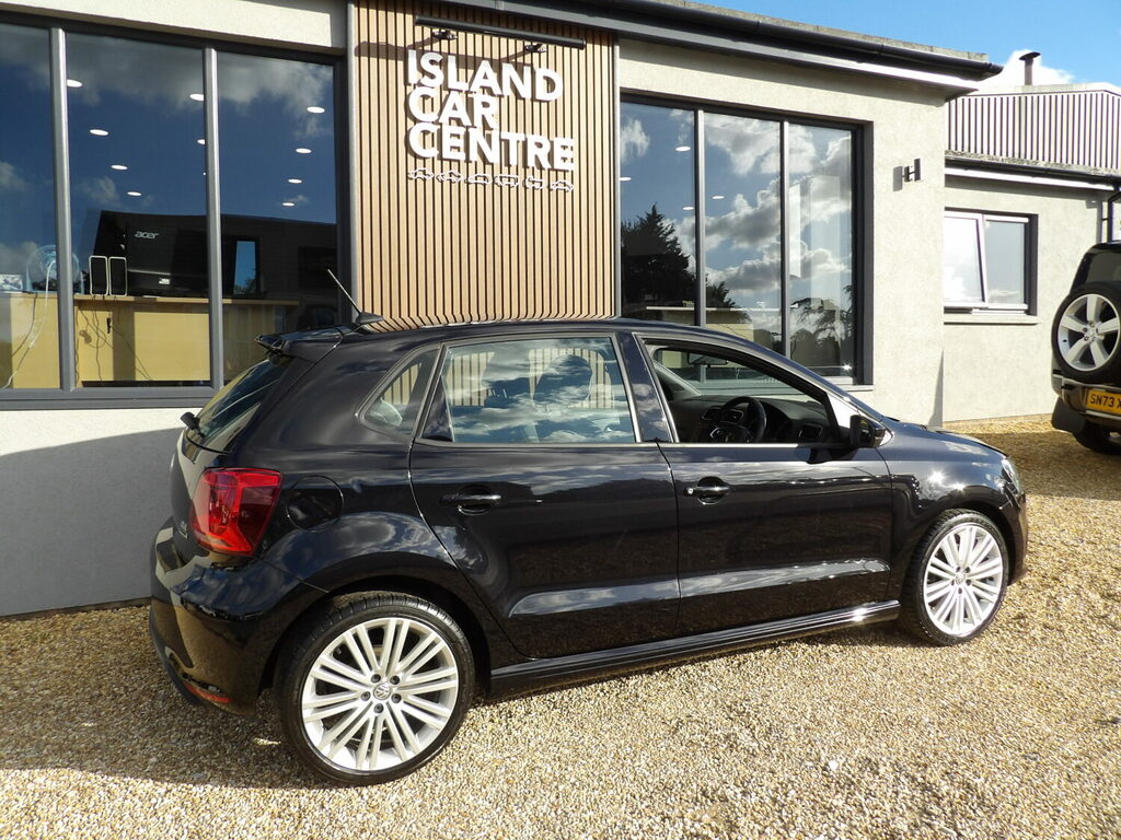 Volkswagen Polo Hatchback 1.4 Tsi Act Bluegt 150 Bhp 20 Ro Black #6