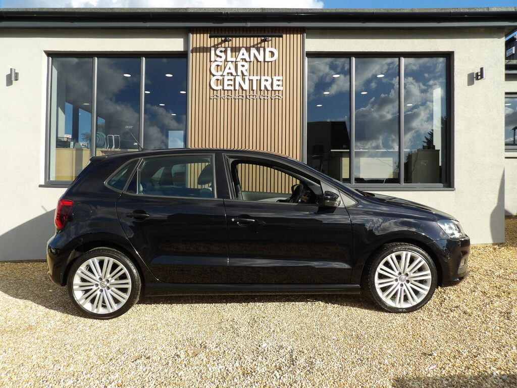 Volkswagen Polo Hatchback 1.4 Tsi Act Bluegt 150 Bhp 20 Ro Black #2