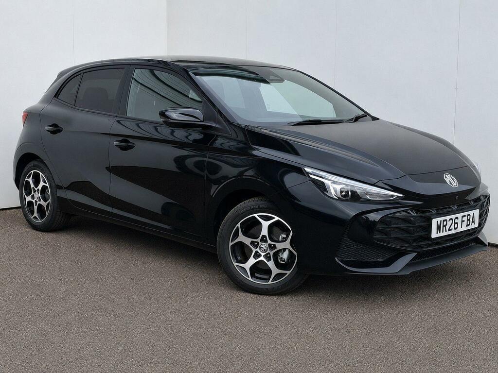 MG MG3 1.5 Hybrid Trophy Hatchback Hybrid Aut Black