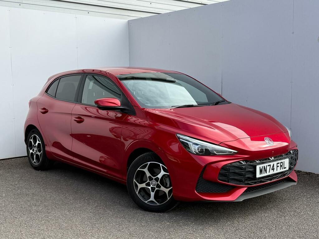 MG MG3 1.5 Hybrid Trophy Hatchback Hybrid Aut Red