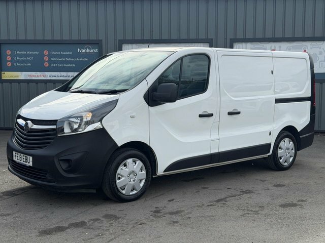 Vauxhall Vivaro 1.6 Cdti 2900 Biturbo Ecotec Panel Van White