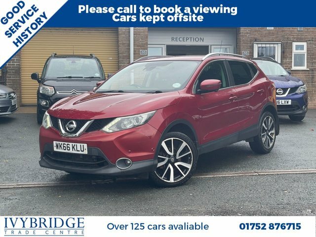Nissan Qashqai 1.6 Dci Tekna Suv Xtron 2Wd Euro 6 S S Red