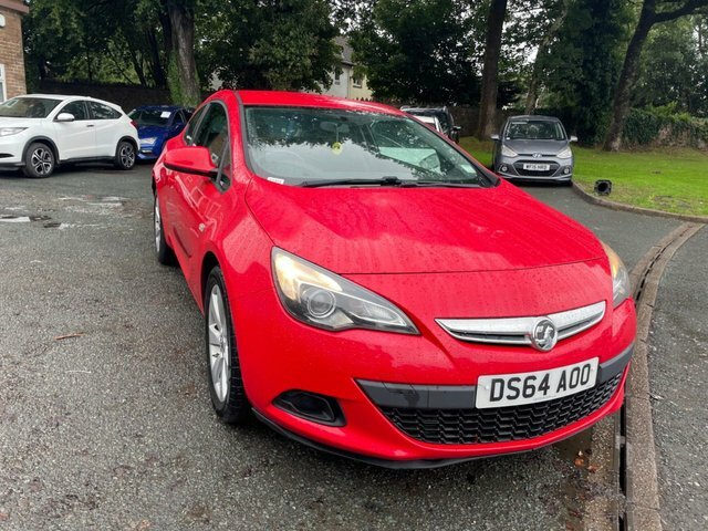 Vauxhall Astra GTC 2.0 Cdti Sport Coupe Euro 5 S S Red #3