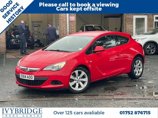 Vauxhall Astra GTC 2.0 Cdti Sport Coupe Euro 5 S S Red