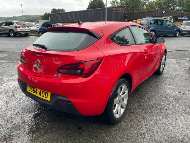 Vauxhall Astra GTC 2.0 Cdti Sport Coupe Euro 5 S S Red #5