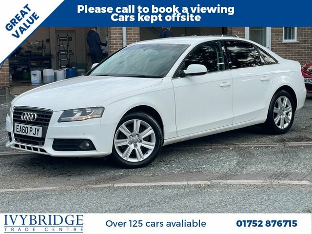 Audi A4 2.0 Tdi Technik Saloon Euro 5 S White