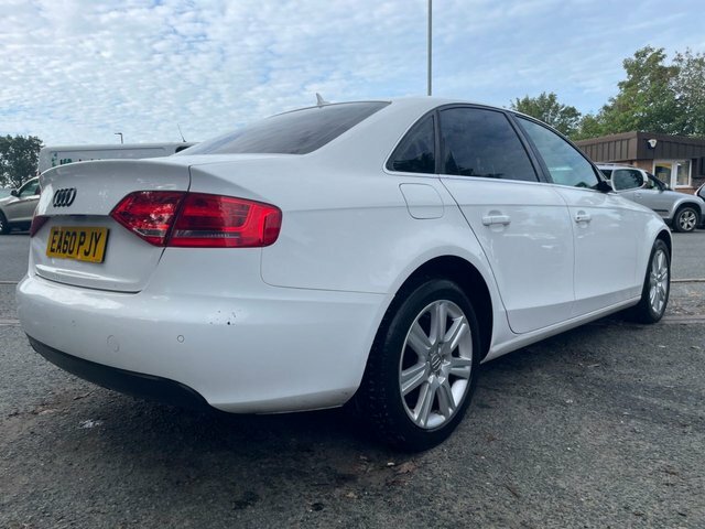 Audi A4 2.0 Tdi Technik Saloon Euro 5 S White #6