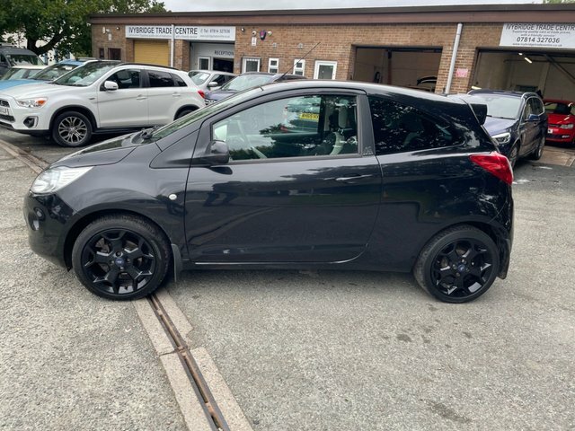 Ford KA 1.2 Zetec Black Edition Hatchback Manua Black #4