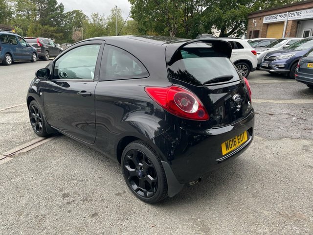Ford KA 1.2 Zetec Black Edition Hatchback Manua Black #5