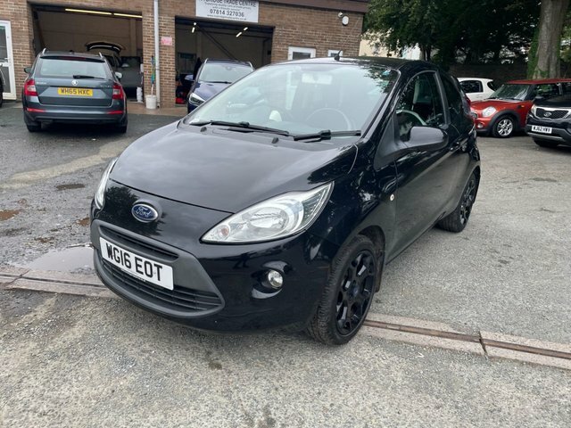 Ford KA 1.2 Zetec Black Edition Hatchback Manua Black #3
