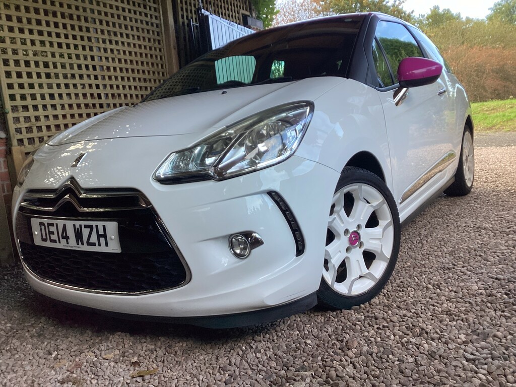 Citroen DS3 1.6 E-hdi Airdream Dsport Pink White #3