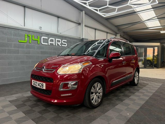 Citroen C3 Picasso 2014 1.6 Hdi Exclusive Mpv Euro Red
