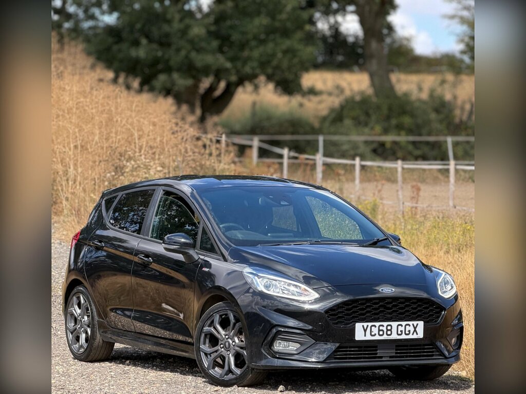 Ford Fiesta 1.0T Ecoboost St-line Euro 6 Ss Black